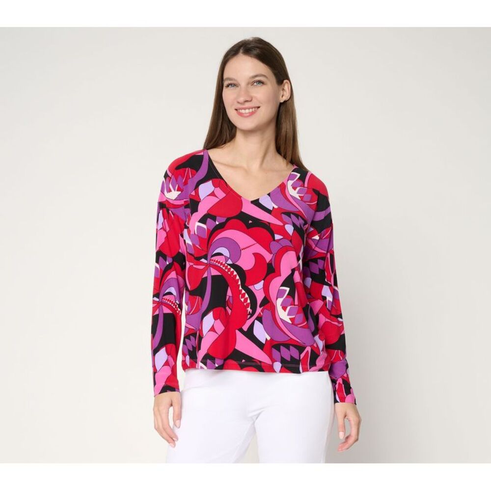 Women Control Women's Top Plus Sz 1X Make Your Selection: Multi-colored